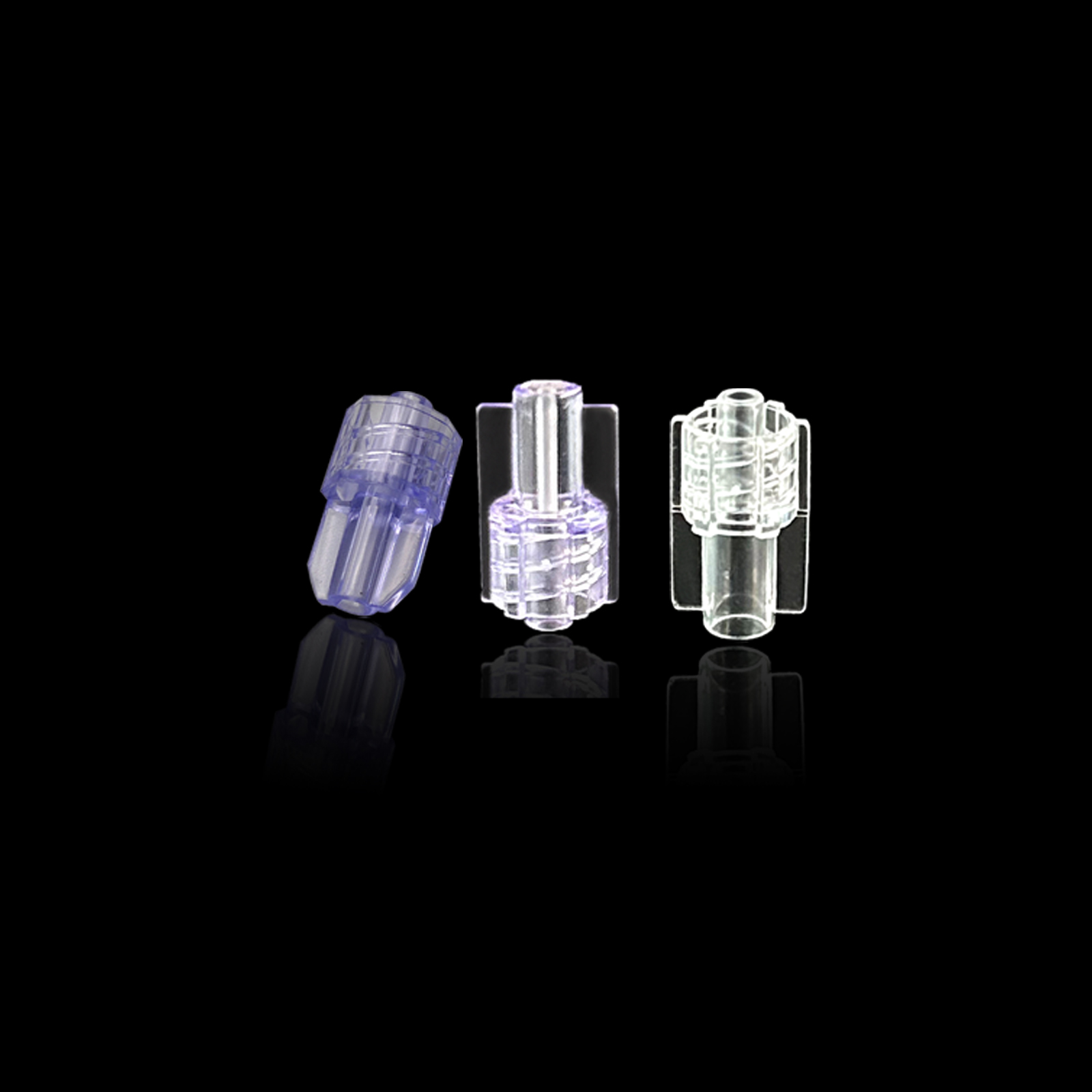 Medical Lab Usa - 100 male Luer-lock connectors for Luer