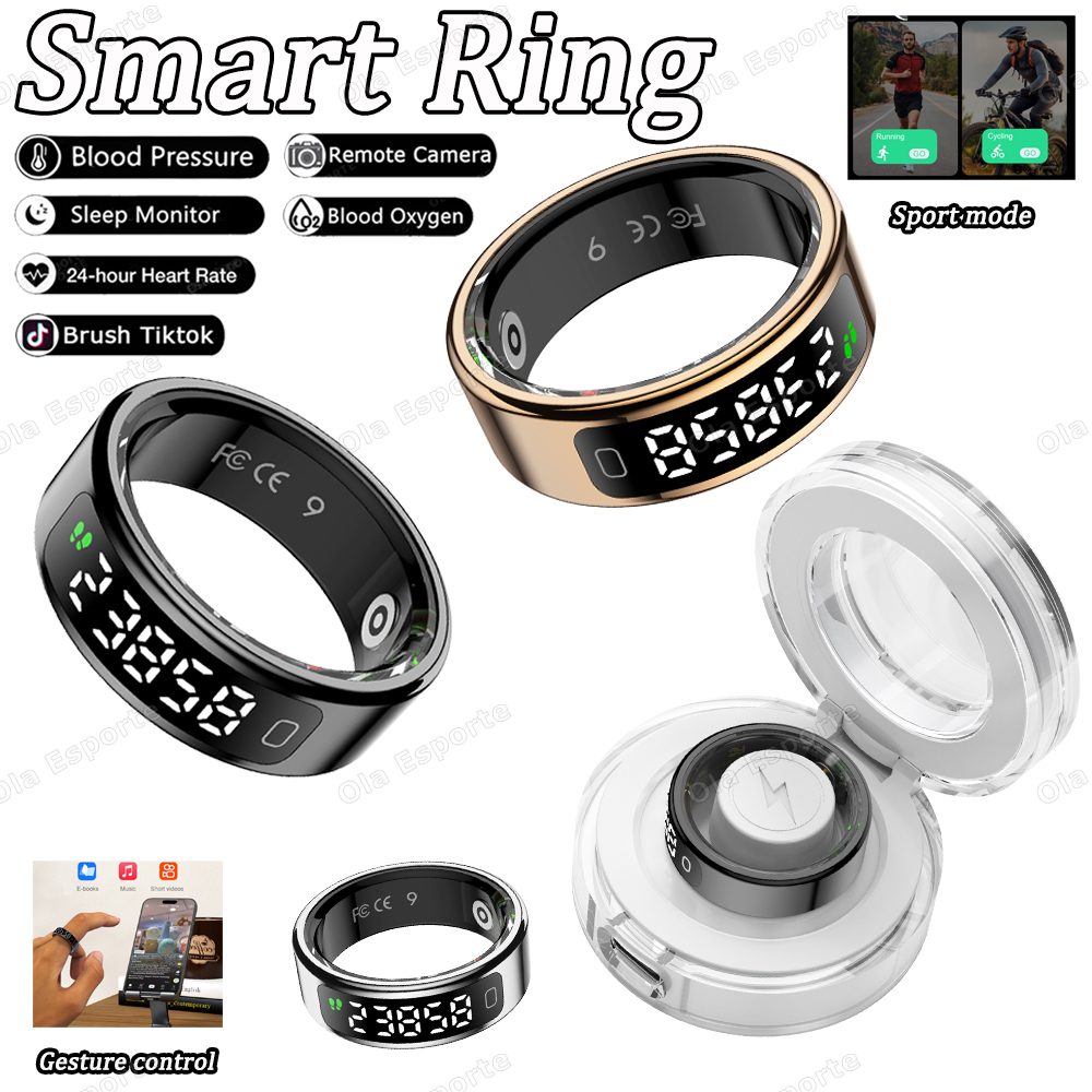 Blood Pressure Monitor - 2026 New Smart Ring Display Screen