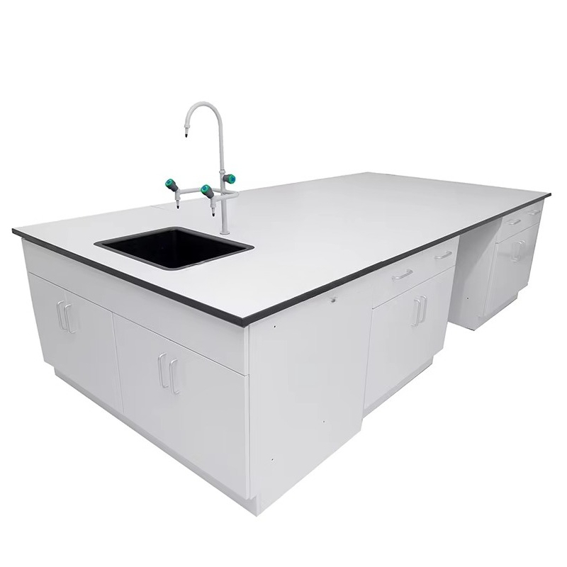 Medical Lab Usa - Medical Laboratory Furniture Island Table Electronic