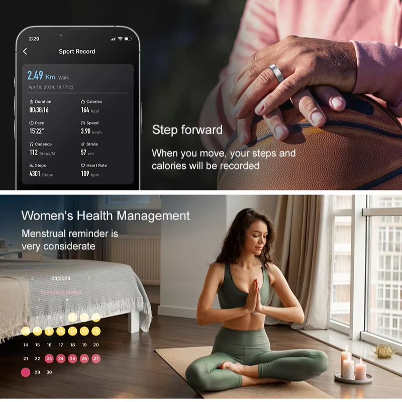Smart Ring Men Women, Heart Ra - Blood Pressure Monitor 评论和价格