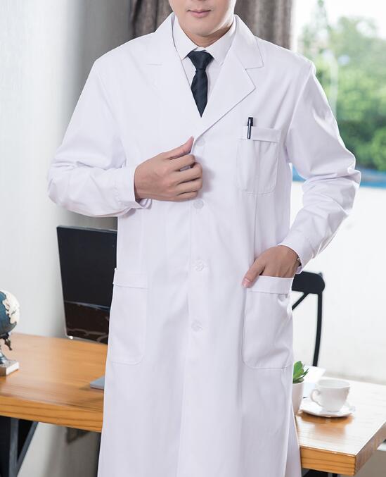 Doctor Uniform Men White Lab C - Medical Lab Gown 评论和价格