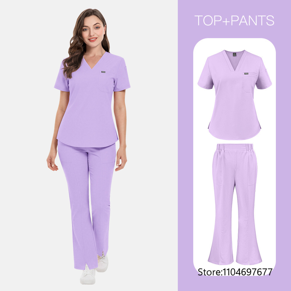 Women Beauty Salon Wokrwear Me - Medical Lab Gown 评论和价格