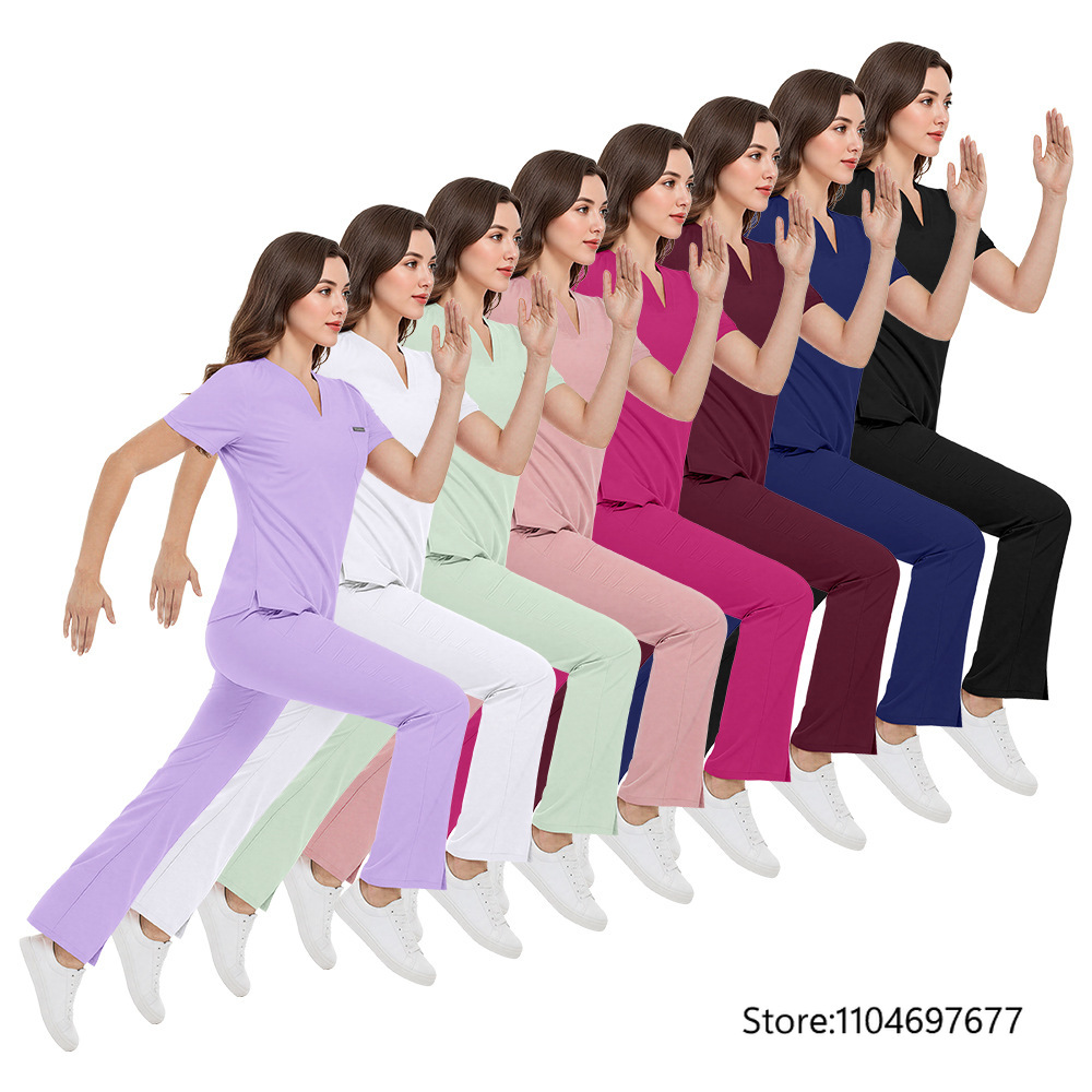 Women Beauty Salon Wokrwear Me - Medical Lab Gown 评论和价格