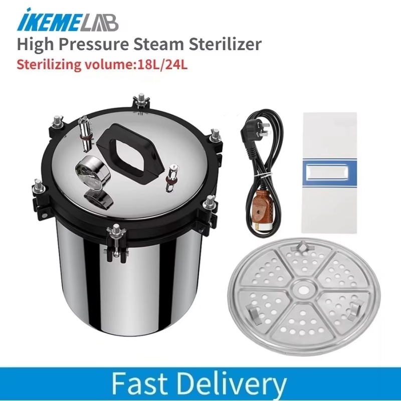 IKEME 18/24L Portable Autoclav - Medical Lab Usa 评论和价格