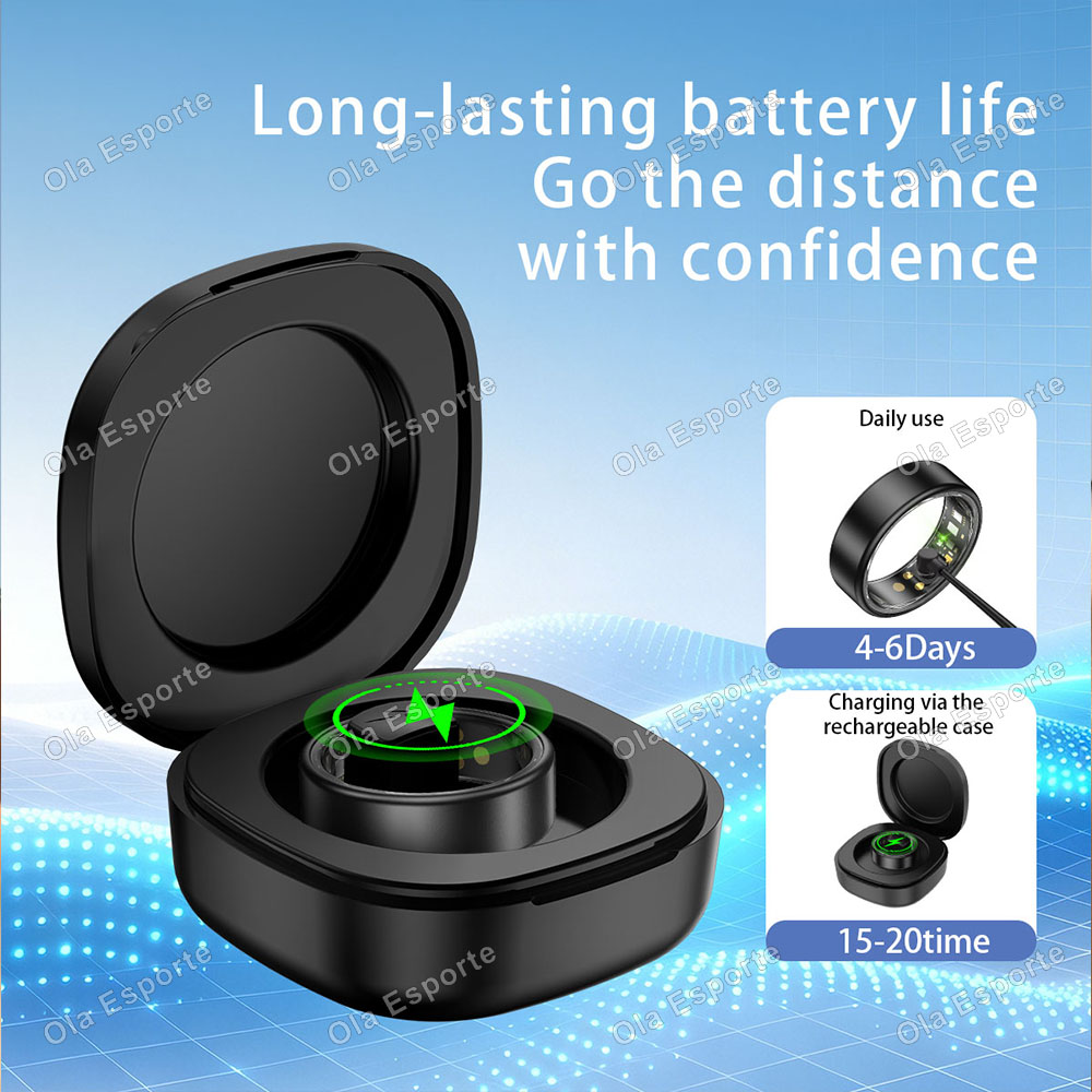 Smart Ring Men Women with Char - Blood Pressure Monitor 评论和价格