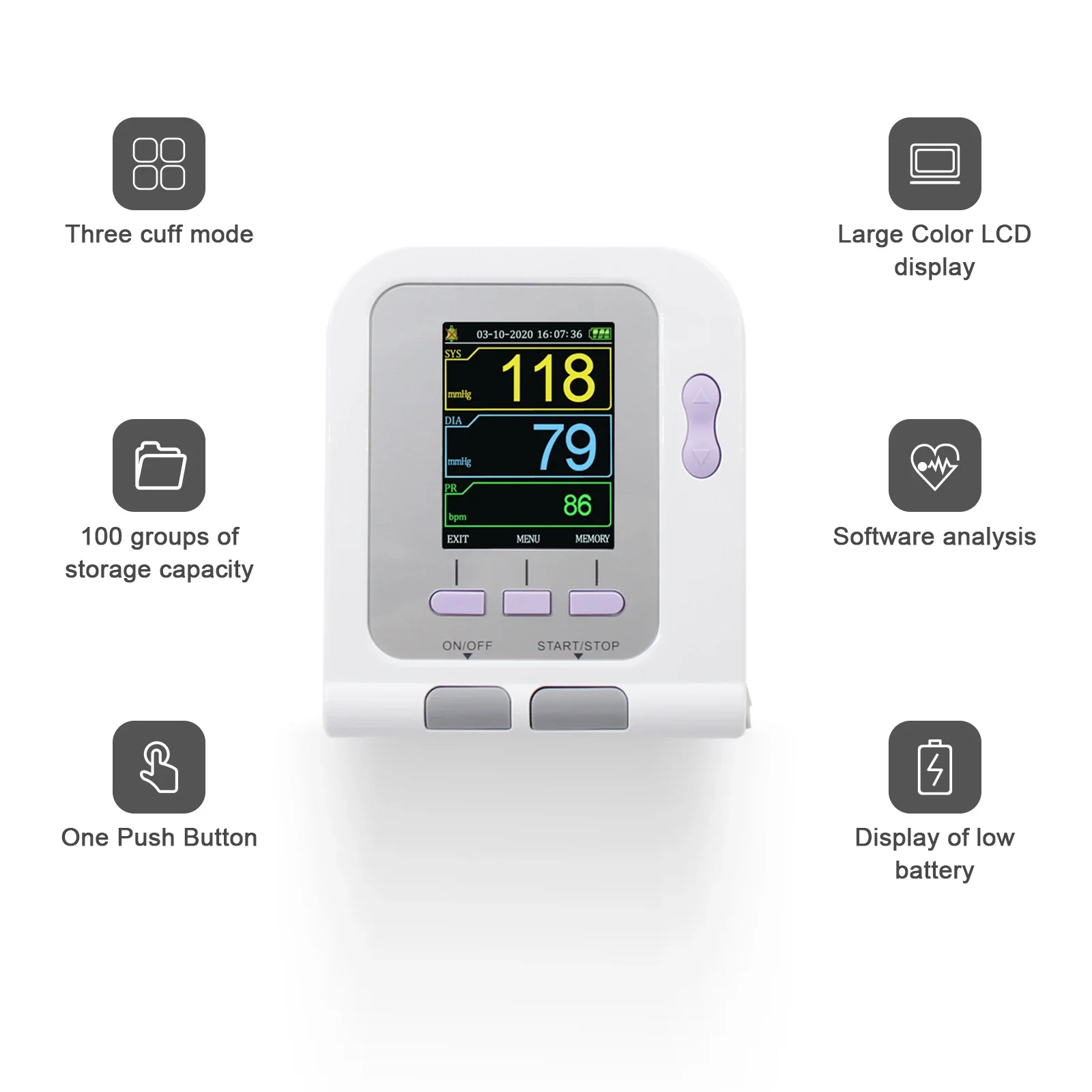 CONTEC08A-VET Veterinary Equip - Blood Pressure Monitor 评论和价格