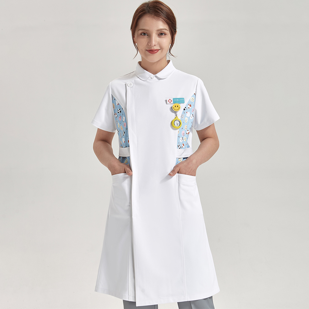 Anti Static Printed Nurse Lab  - Medical Lab Gown 评论和价格