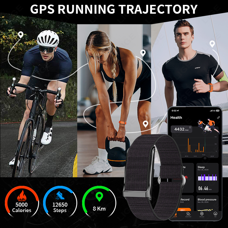 LIGE 100+ Sport Fitness Tracke - Blood Pressure Monitor 评论和价格