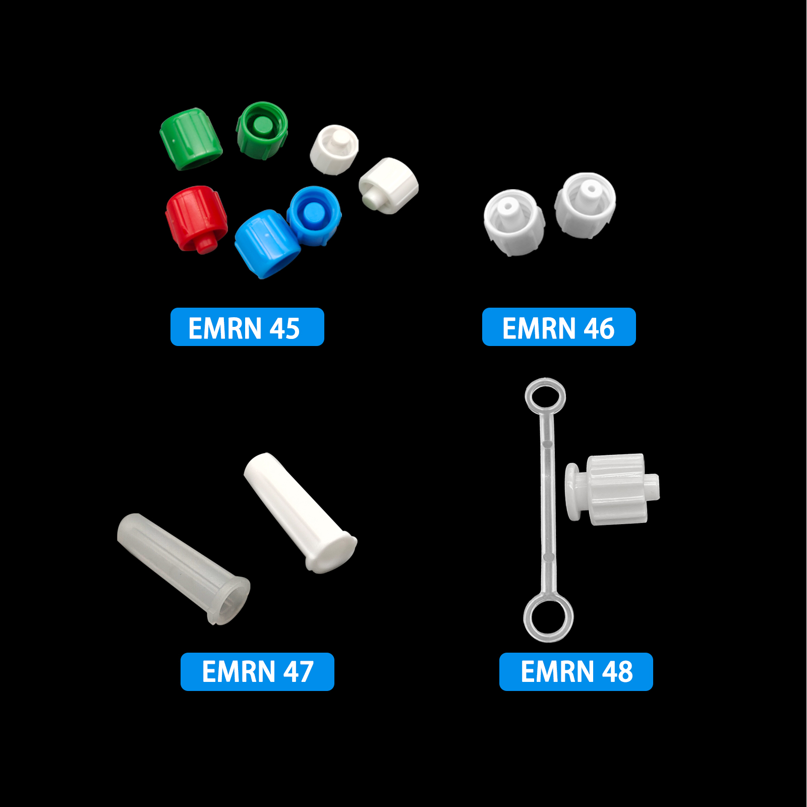 500pcs Male Luer Caps Hole for - Medical Lab Usa 评论和价格