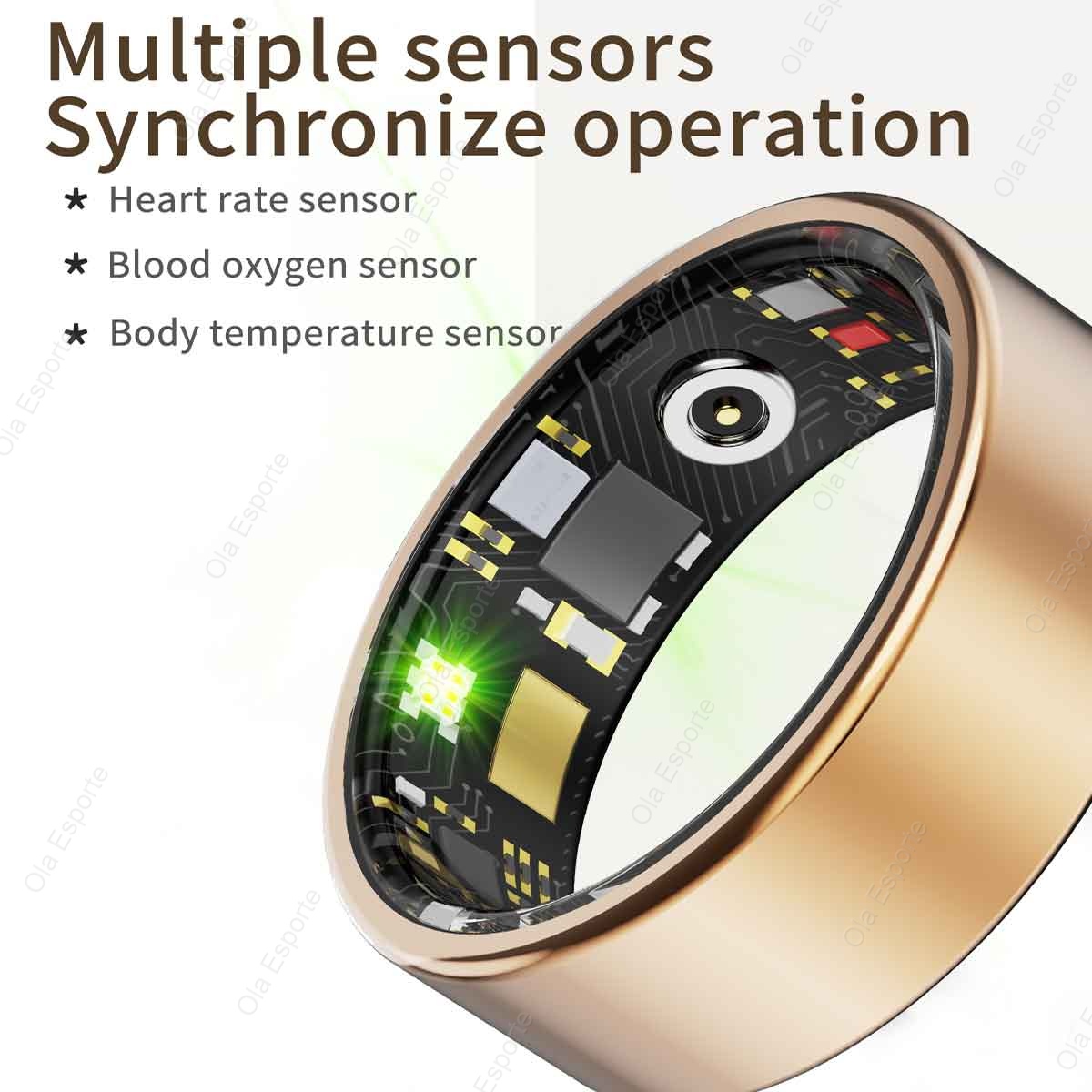 Titanium Alloy Smart Ring, Hea - Blood Pressure Monitor 评论和价格